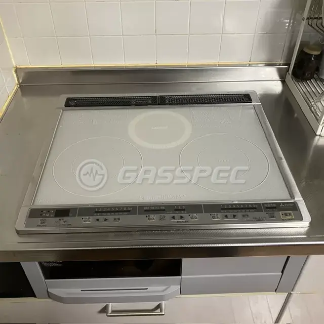 交換後のIHクッキングヒーター（三菱 CS-G321MS）