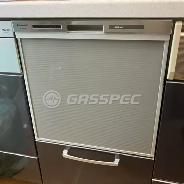 交換後のビルトイン食洗機（パナソニック NP-45MS9S）