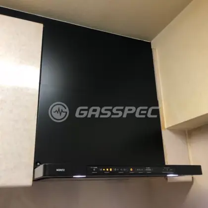 施工後のレンジフード（ノーリツ NFG6S25MBA）