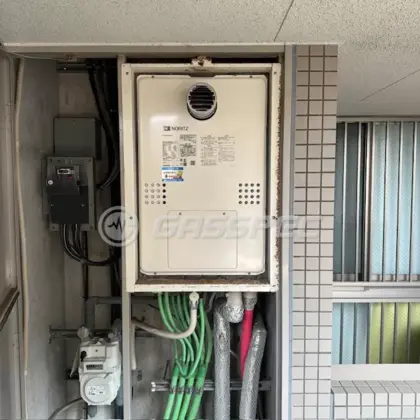 施工後の暖房熱源機（ノーリツ GTH-2454AW3H-T BL）