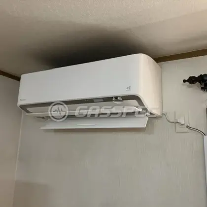 施工後のエアコン（ダイキン S565ATRP-W）