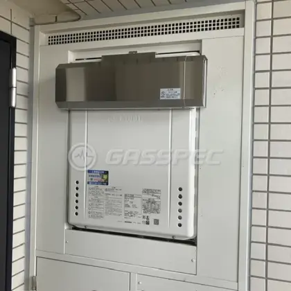 施工後の給湯器（ノーリツ GT-2470SAW BL）
