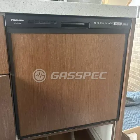 交換後のビルトイン食洗機（パナソニック NP-45RS9K）