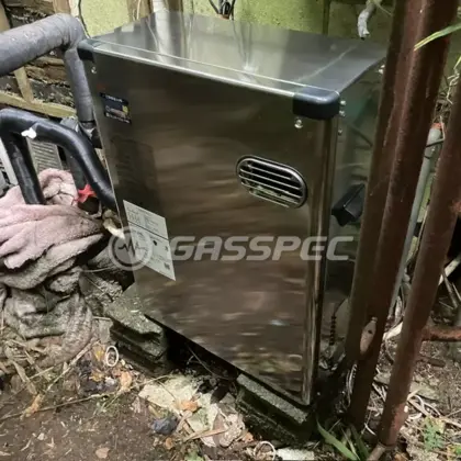 施工後の給湯器（ノーリツ OTQ-4706SAYS）