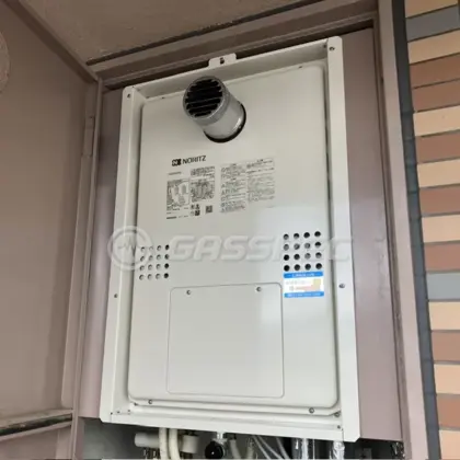 施工後の暖房熱源機（ノーリツ GTH-2454SAW3H-T BL）
