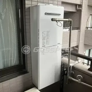 施工後の給湯器（リンナイ RUF-A2405SAW(C)）