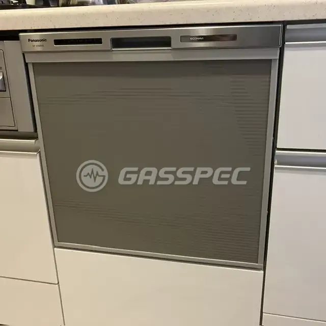 交換後のビルトイン食洗機（パナソニック NP-45MS9S）