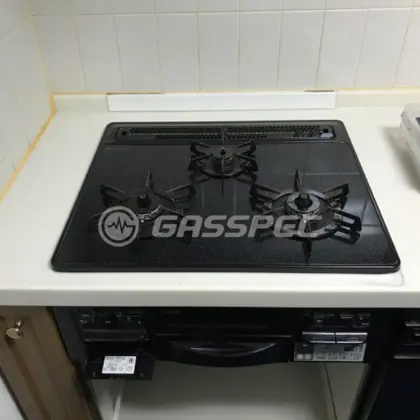 施工前のビルトインガスコンロ（C3WD8RJTSR）