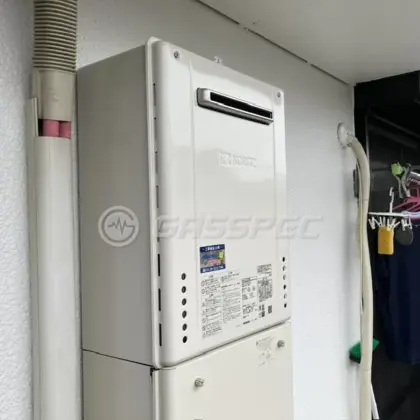 施工後の給湯器（ノーリツ GT-2070SAW BL）