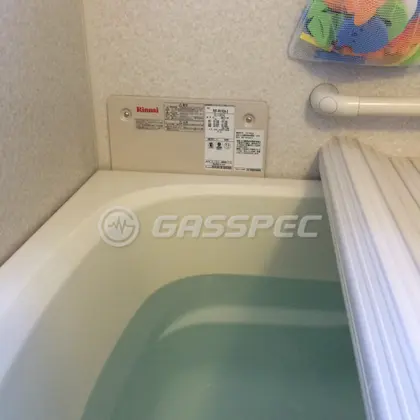 施工後の給湯器（リンナイ RUF-HV162A-E）