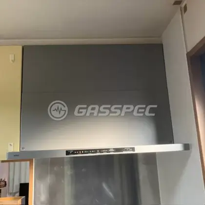 施工後のレンジフード（ノーリツ NFG9S25MSV）