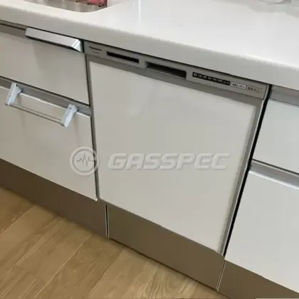 施工後のビルトイン食洗機（パナソニック NP-45RD9S）