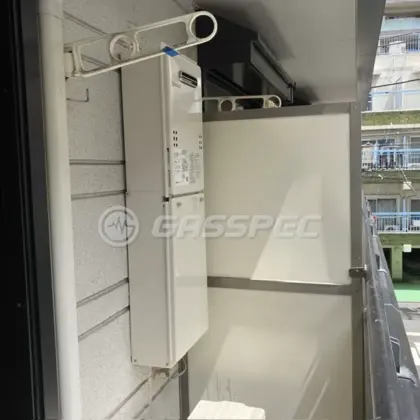 施工後の給湯器（ノーリツ GQ-1639WS-1）