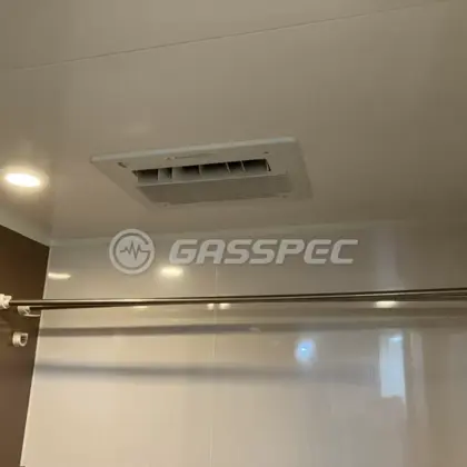 施工後の浴室乾燥機（ノーリツ BDV-3307AUKNSC-J3-BL）