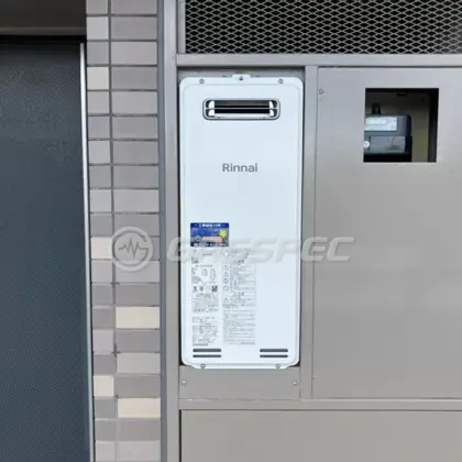 施工後の給湯器（リンナイ RUF-SA1615SAW(A)）