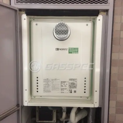 施工後の給湯器（ノーリツ GT-2060SAWX-T BL）