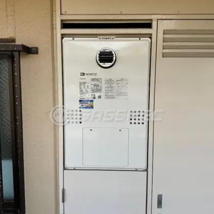 施工後の暖房熱源機（ノーリツ GTH-2454AW3H BL）