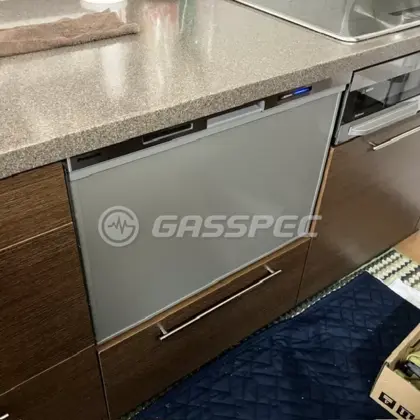 施工後のビルトイン食洗機（パナソニック NP-60MS8S）
