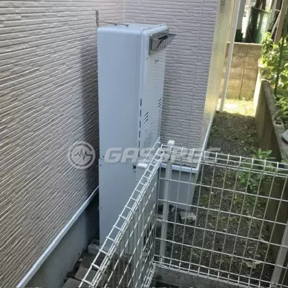 施工後の暖房熱源機（リンナイ RUFH-A2400SAW2-3(A)）