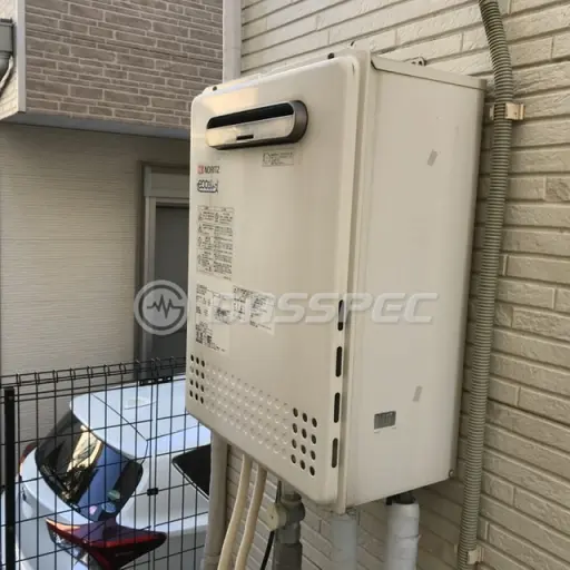 交換前の給湯器（ノーリツ GT-C2442SAWX-MB）