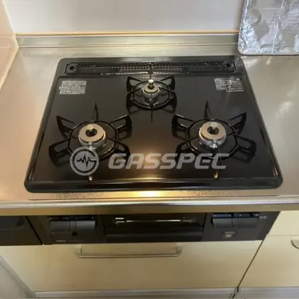 施工後のビルトインガスコンロ（ノーリツ N3GT2RVQ1）
