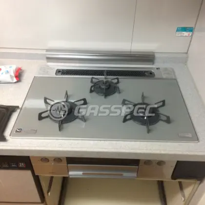 施工後のビルトインガスコンロ（ノーリツ N3WP4PWAS6SVE）