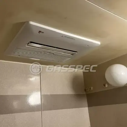 施工後の浴室乾燥機（ノーリツ BDV-4106AUKNC-J2-BL）
