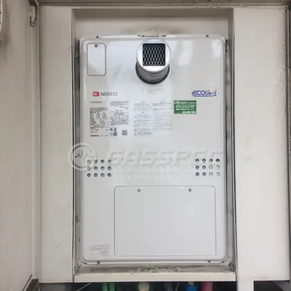 施工後の暖房熱源機（ノーリツ GTH-CV2450AW3H-T BL）