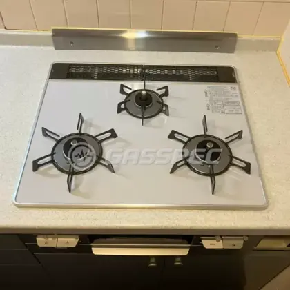施工後のビルトインガスコンロ（リンナイ RS31AW36P49R7VW）
