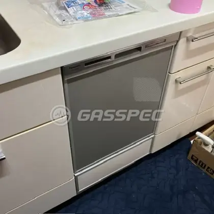 施工後のビルトイン食洗機（パナソニック NP-45MD9S）
