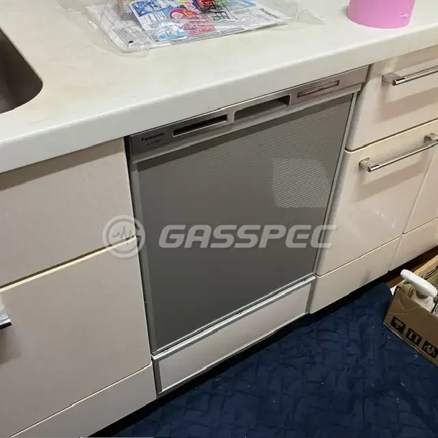 交換後のビルトイン食洗機（パナソニック NP-45MD9S）
