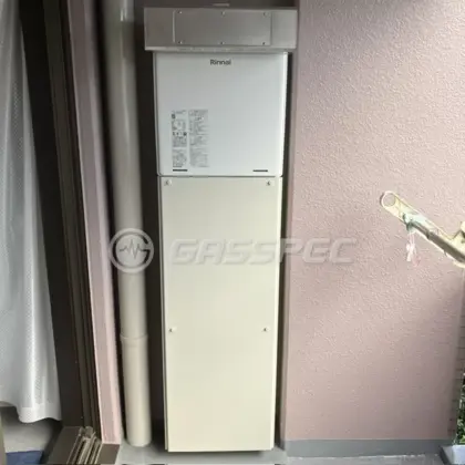施工後の給湯器（リンナイ RUF-A2405SAW(C)）
