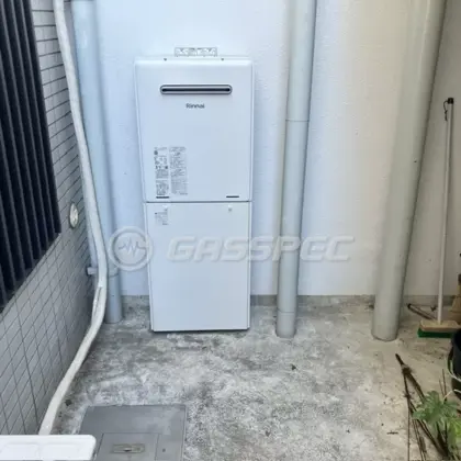 施工後の給湯器（リンナイ RUF-A1615SAW(C)）