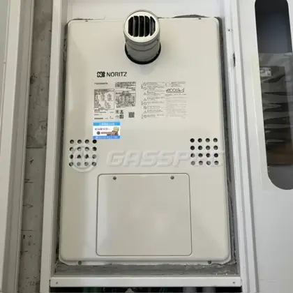 施工後の暖房熱源機（ノーリツ GTH-CV2460AW3H-T-1 BL）