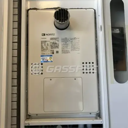 施工後の暖房熱源機（ノーリツ GTH-2454AW3H-T BL）