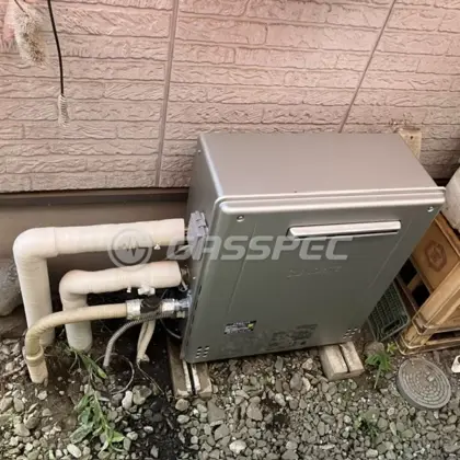 施工後の給湯器（ノーリツ GT-C2072AR BL）