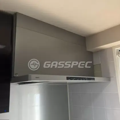 施工後のレンジフード（ノーリツ NFG9S25MSV）