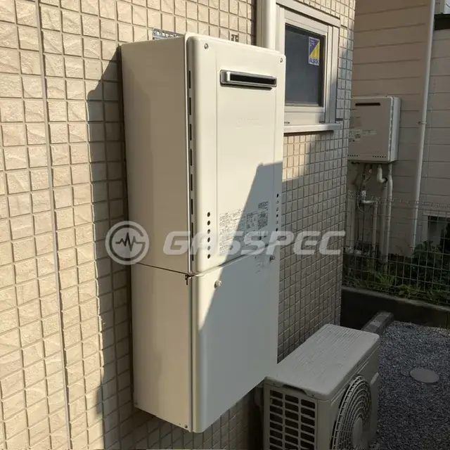 交換後の給湯器（ノーリツ GT-2070SAW BL）