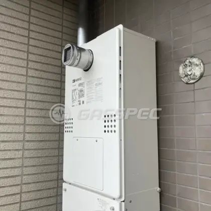 施工後の暖房熱源機（ノーリツ GTH-C2460AW3H-T-1 BL）