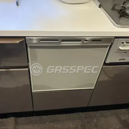 施工後のビルトイン食洗機（パナソニック NP-45MS9S）