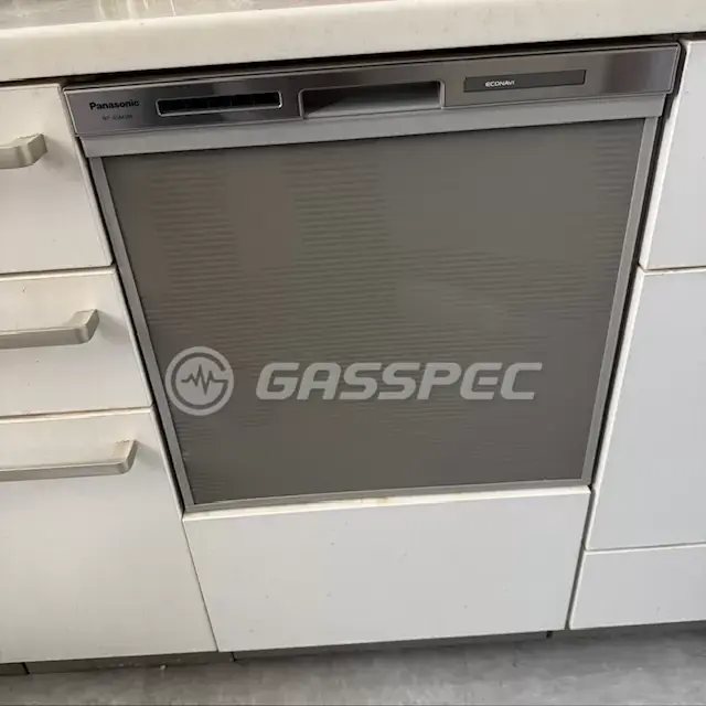 交換後のビルトイン食洗機（パナソニック NP-45MS9S）