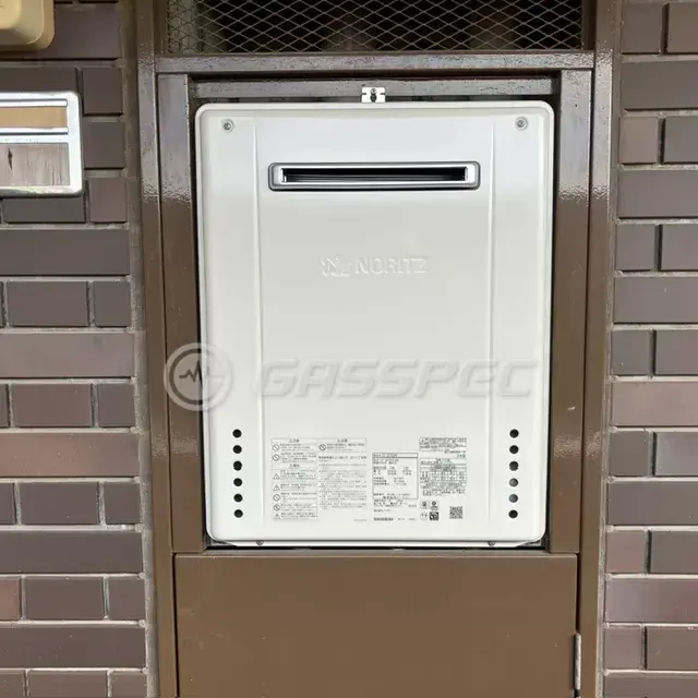 交換後の給湯器（ノーリツ GT-2070SAW BL）