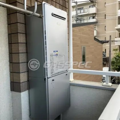 施工後の暖房熱源機（リンナイ RUFH-E2408SAW2-6(A)）