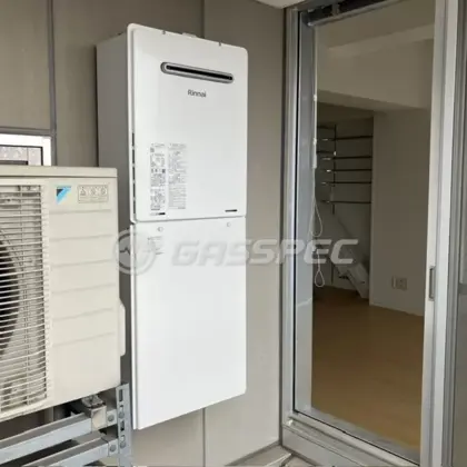 施工後の給湯器（リンナイ RUF-A2005SAW(C)）