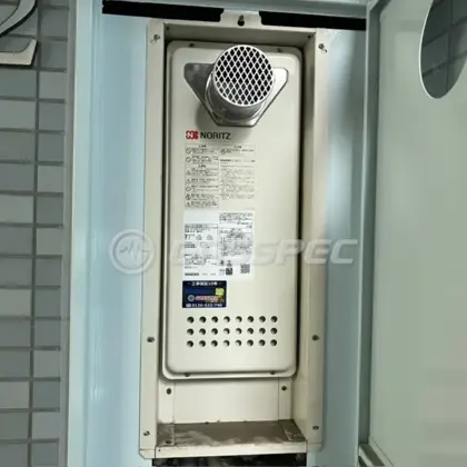 施工後の給湯器（ノーリツ GT-2053AWX-T-4 BL）