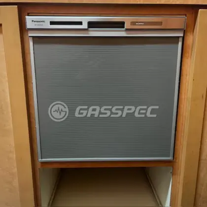 施工後のビルトイン食洗機（パナソニック NP-45MS9S）