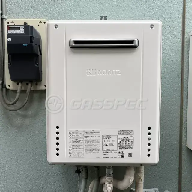 交換後の給湯器（ノーリツ GT-2070SAW BL）