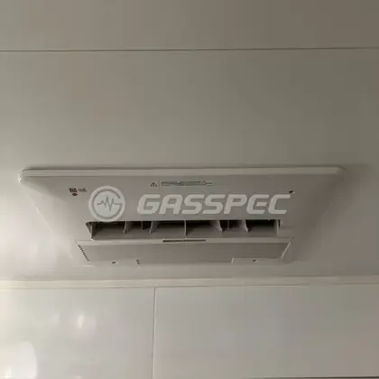 施工後の浴室乾燥機（ノーリツ BDV-4106AUKNC-J3-BL）
