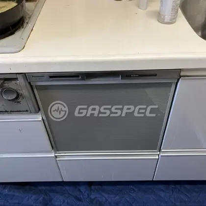 施工後のビルトイン食洗機（パナソニック NP-45MS9S）