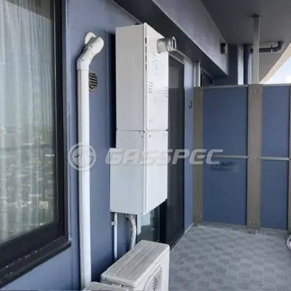施工後の暖房熱源機（ノーリツ GTH-C2461AW3H-T-1 BL）